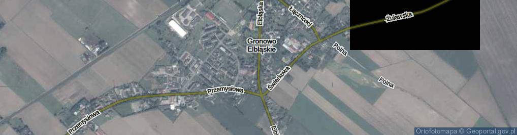 Zdjęcie satelitarne Elbląska ul.